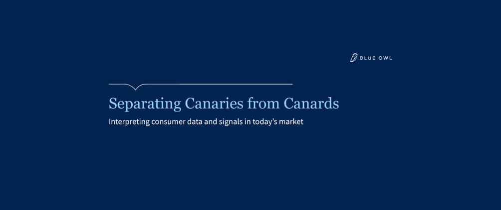 Consumer Credit: Separating Canaries from Canards